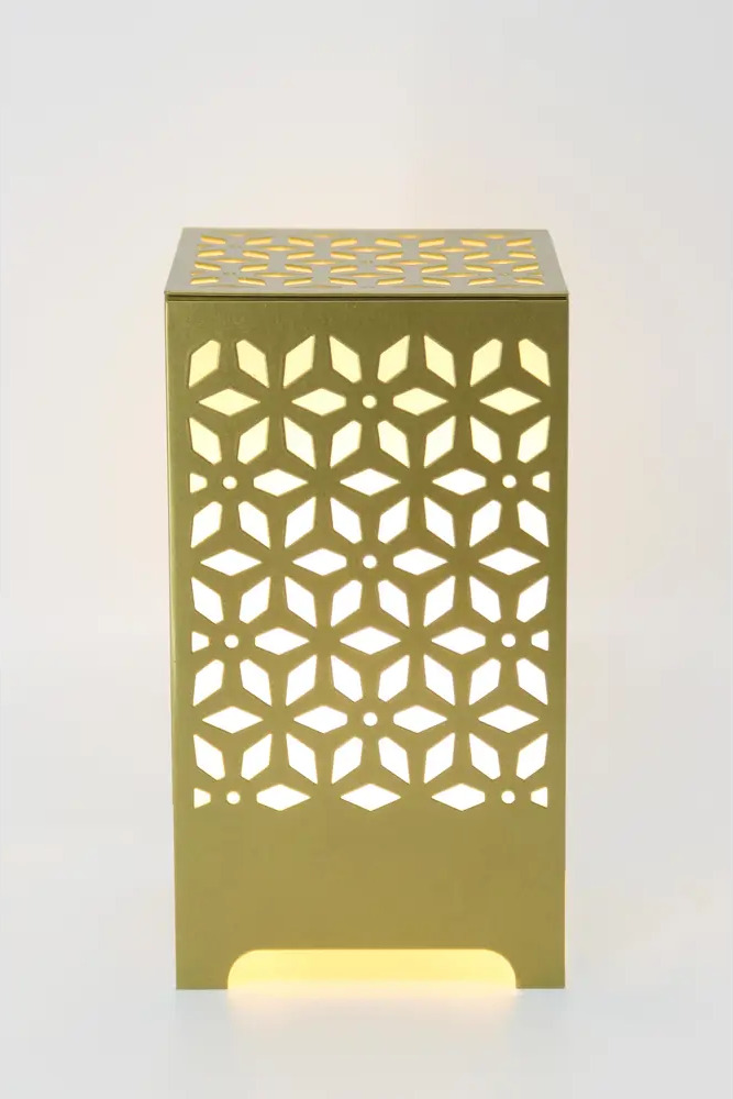 90337484 Настольная лампа Комлед Decor-Pandora цвет золотистый STLM-0190116