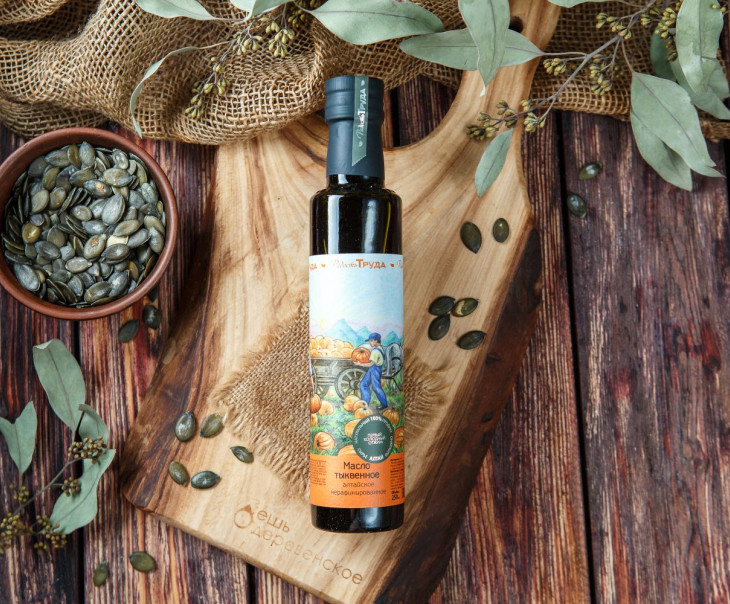 5617 Масло алтайское тыквенное Вкусляндия 