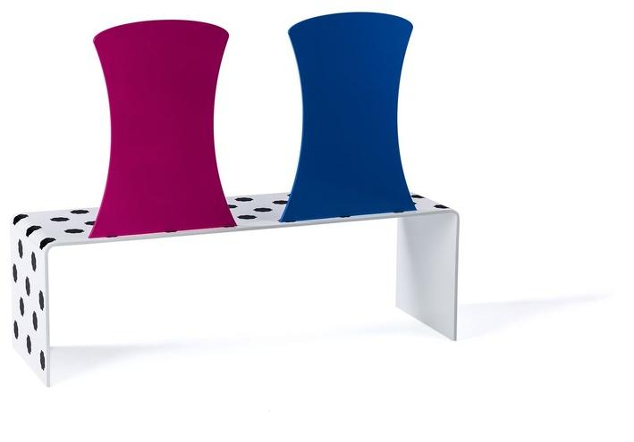 altreforme Скамья из алюминия Altreforme starring chupa chups® sun-id-1373706 - Вид №1