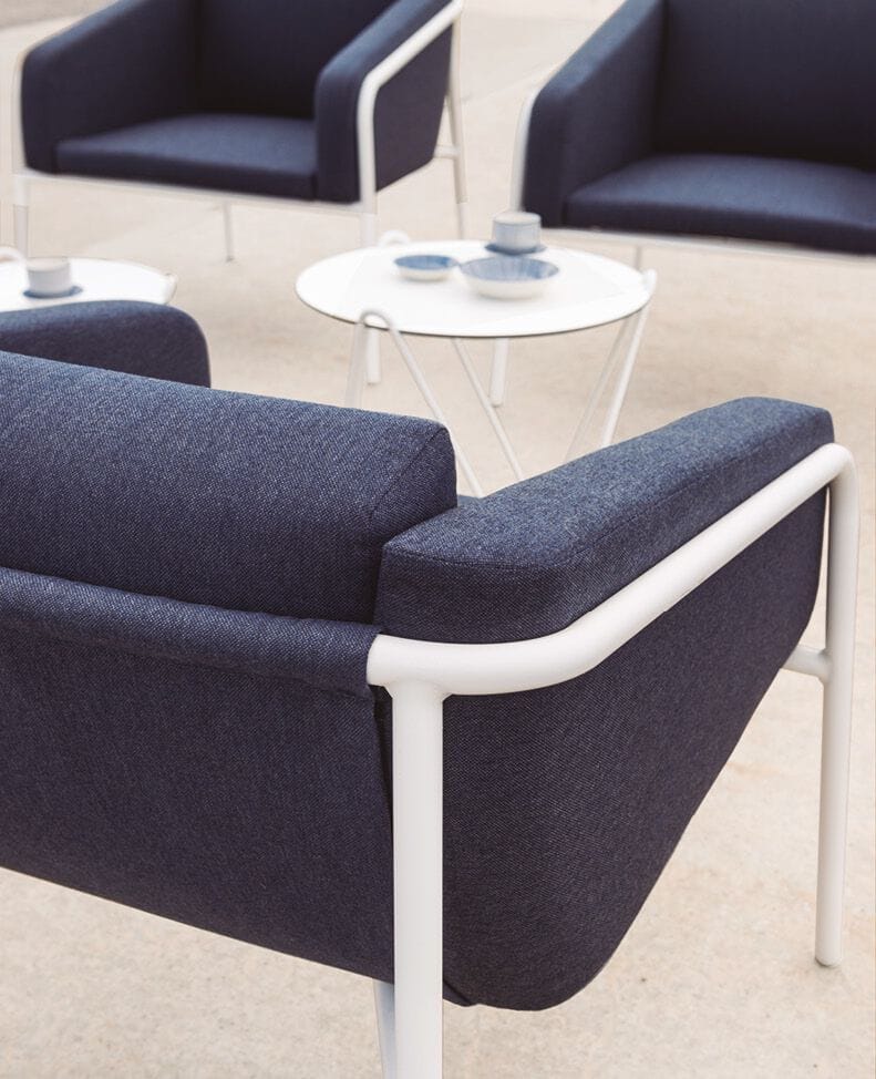 Тканевое садовое кресло с подлокотниками calma Nua ARCH-00098134 - Вид №2