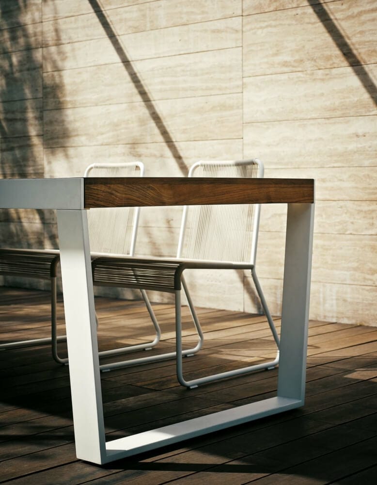 Выдвижной прямоугольный садовый стол RODA ARCH-00032958 - Вид №4