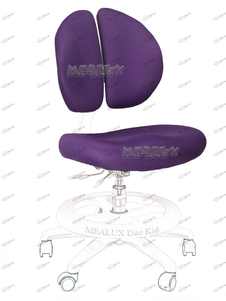 Чехол для кресла Duo-Kid фиолетовый однотонный COMF-PRO  261311 Фиолетовый Santreyd 
