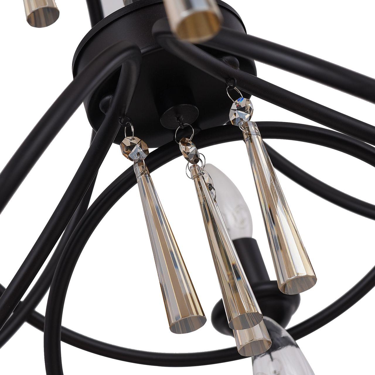 Подвесная люстра ST Luce Anevita SL335.303.09 ST LUCE ДИЗАЙНЕРСКИЕ, ANEVITA 279763 Коричневый  - Вид №2