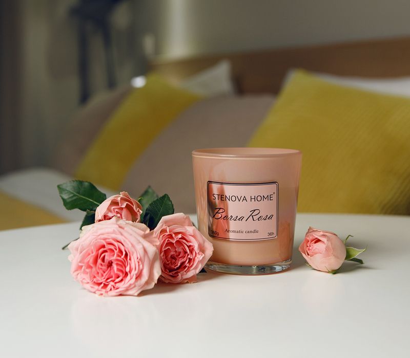 Victoria Stenova 811052 Ароматическая свеча Borsa Rosa  - Вид №1