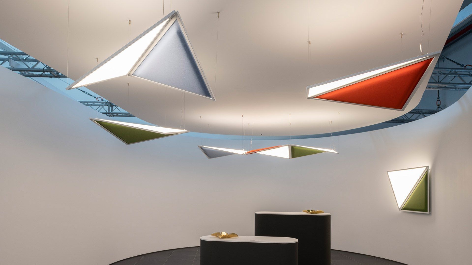 Рециркулированный Pet регулируемый акустический подвесной светильник Artemide Flexia ARCH-00152282 - Вид №22