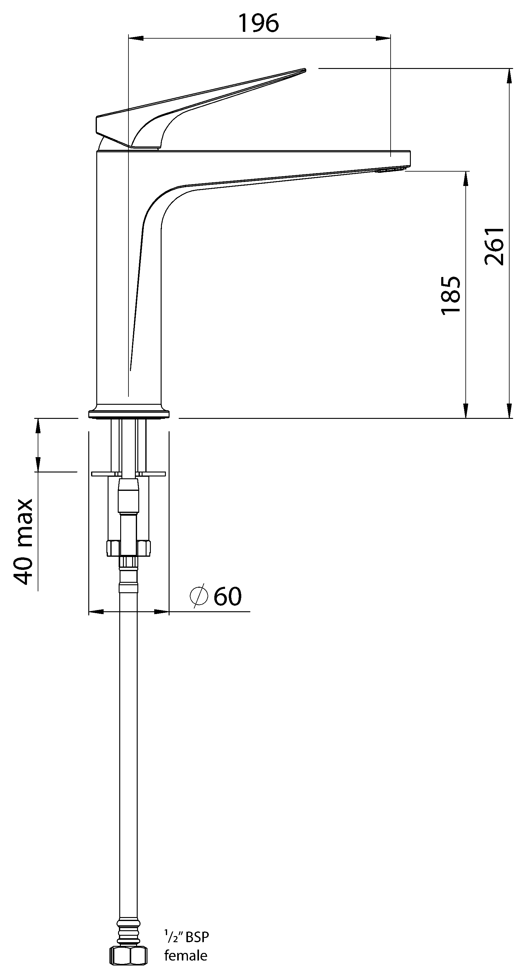 MAKCP Смеситель для мойки Maku Methven - Вид №1