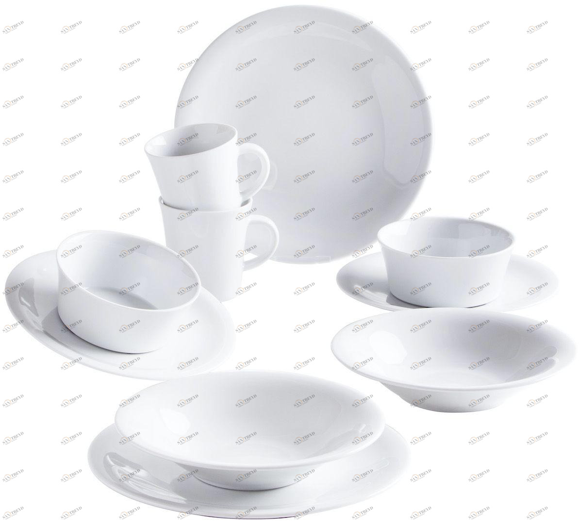 32G241A90032C MG Волшебное сцепление на экскурсионном дизайн 2 идет набор 10 частей белого Kahla-porzellan 