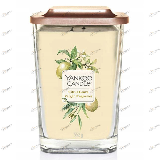 Свеча большая "Цитрусовая роща" 552гр 65-80 часов YANKEE CANDLE  268050 Бежевый 