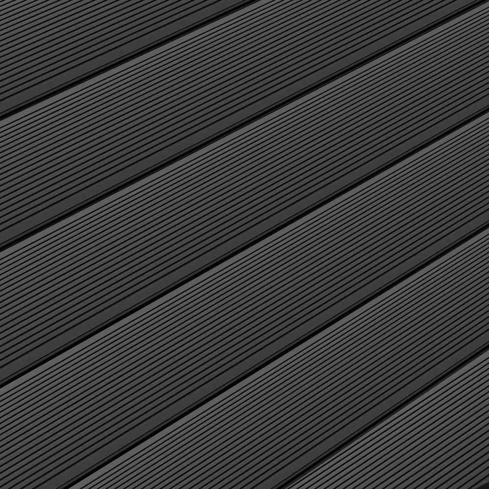 87036578 Террасная доска ДПК T-Decks цвет Графит 150x25x4000 мм двусторонняя вельвет/структура древесины 0.6 м² STLM-1515780  - Вид №5