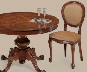 SCAPPINI & C Стул-медальон из дерева с тканевой набивкой 35th anniversary Se 205