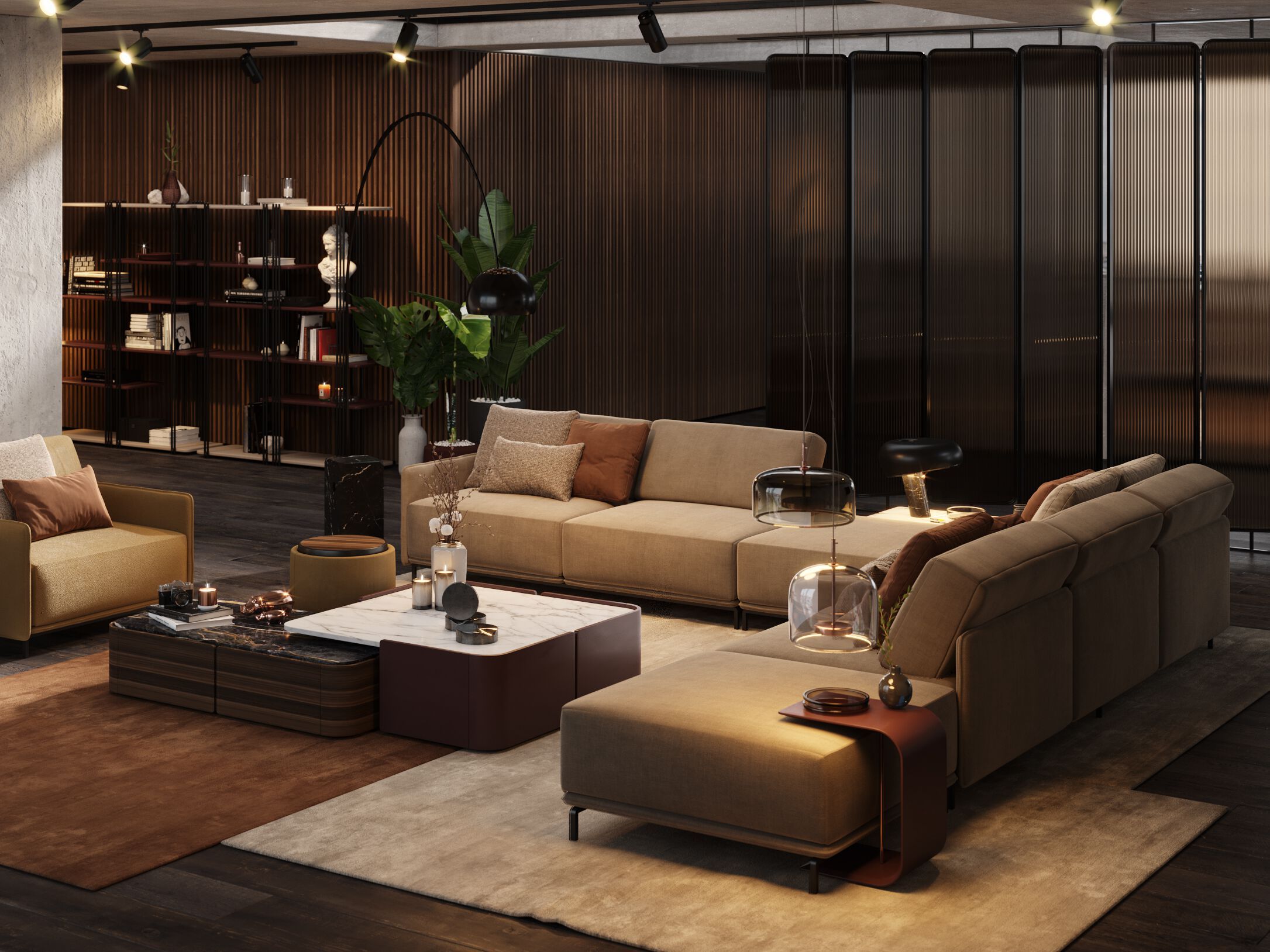 3-местный тканевый диван PRADDY Metro ARCH-00028255 - Вид №10