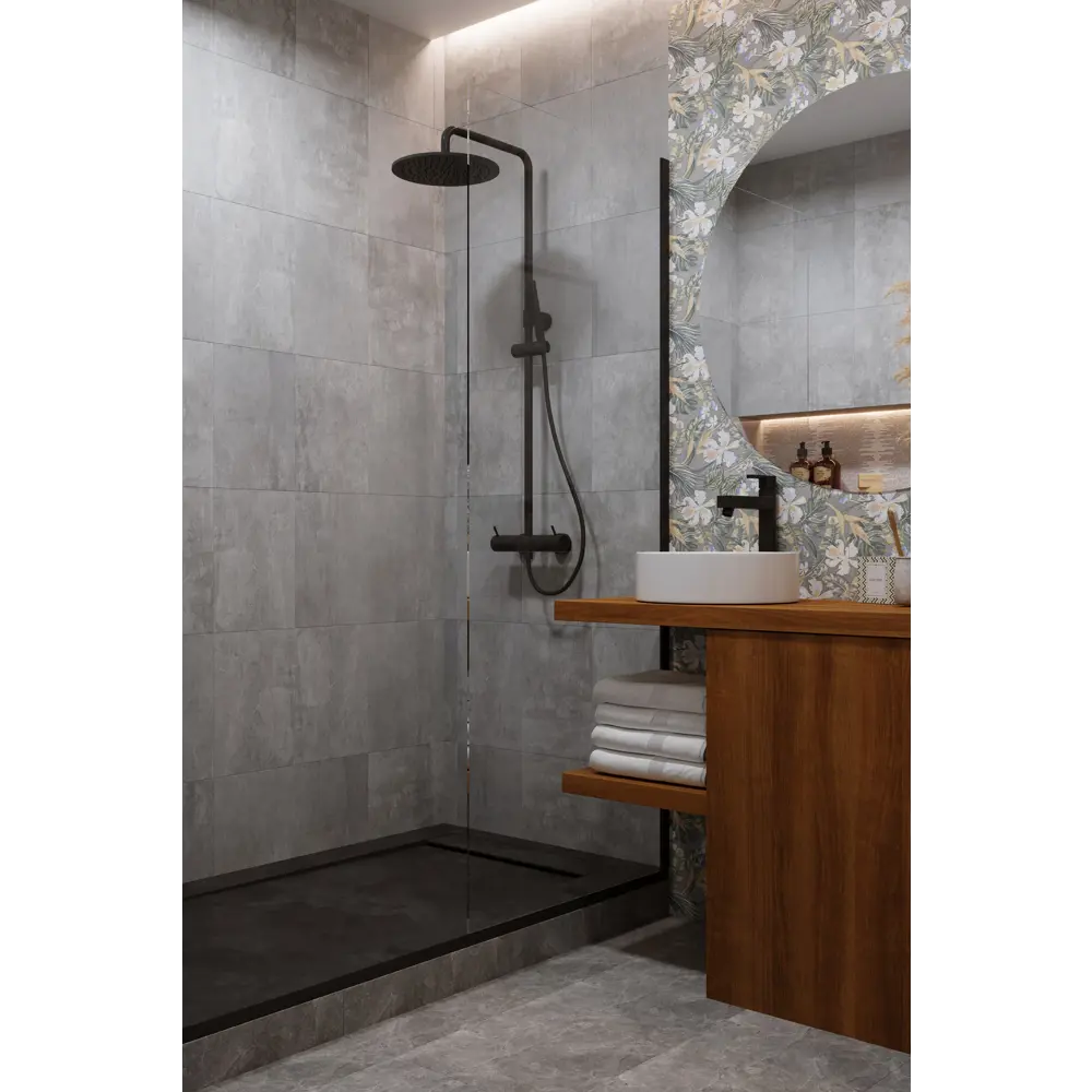 Керамическая плитка Axima Скандинавия серый бетон 28×40 см 84133814 STLM-0046616 - Вид №5