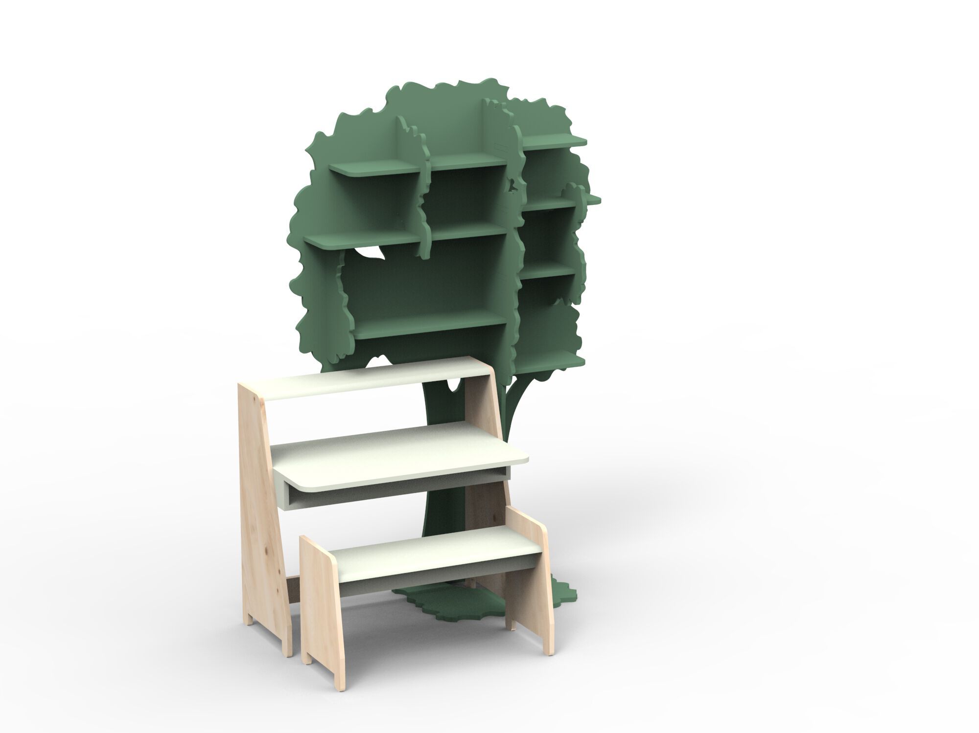 Книжный шкаф из МДФ Mathy by Bols ARBRES ARCH-00061937 - Вид №30