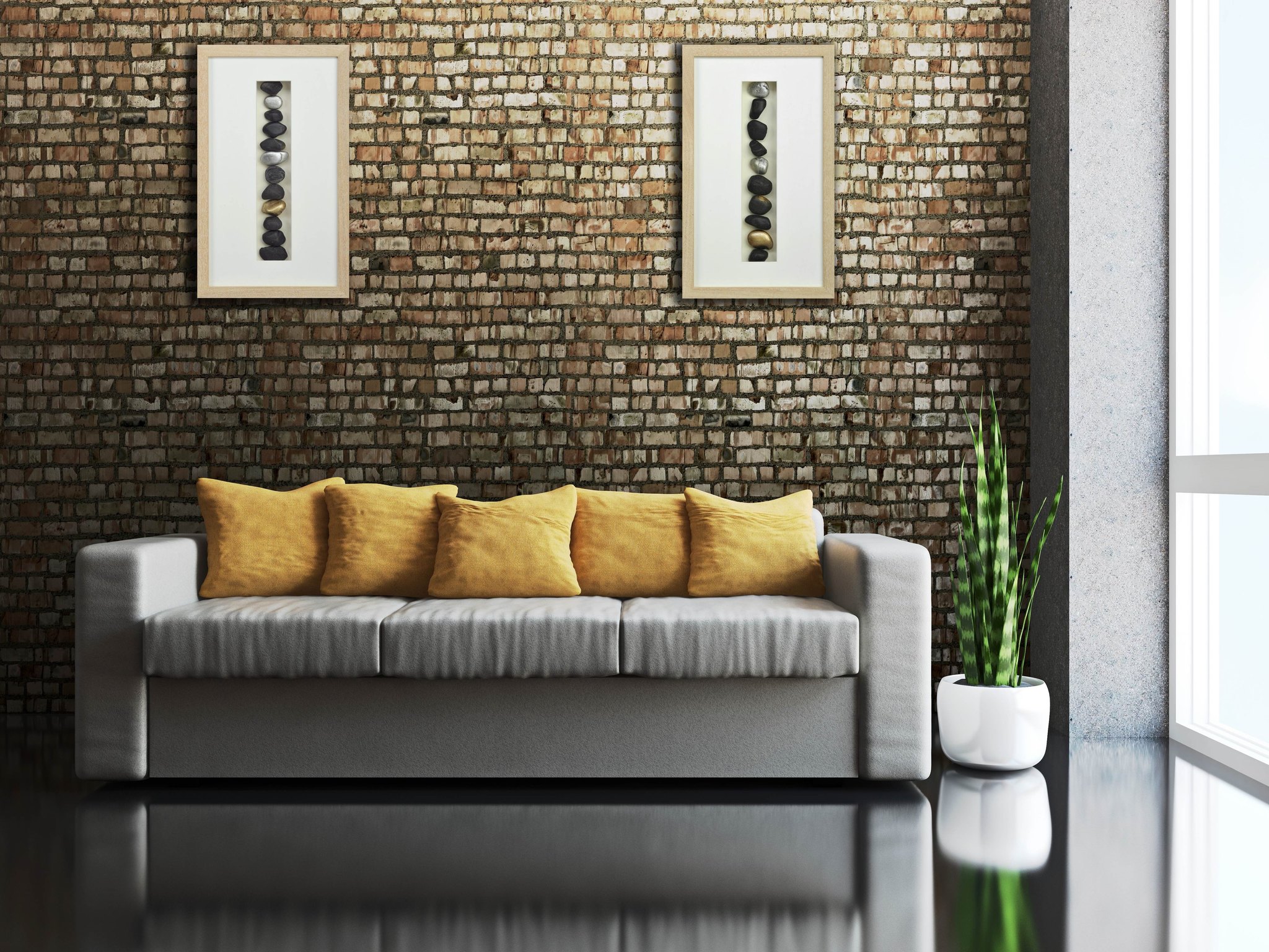 18341B Панно "Камни 2" LAB.Space  - Вид №2