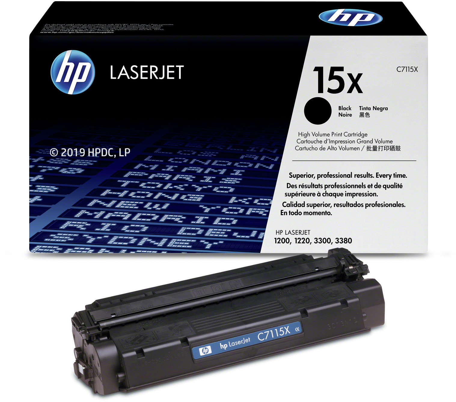 C7115X laserjet black print cartridge HP Santreyd  - Вид №4