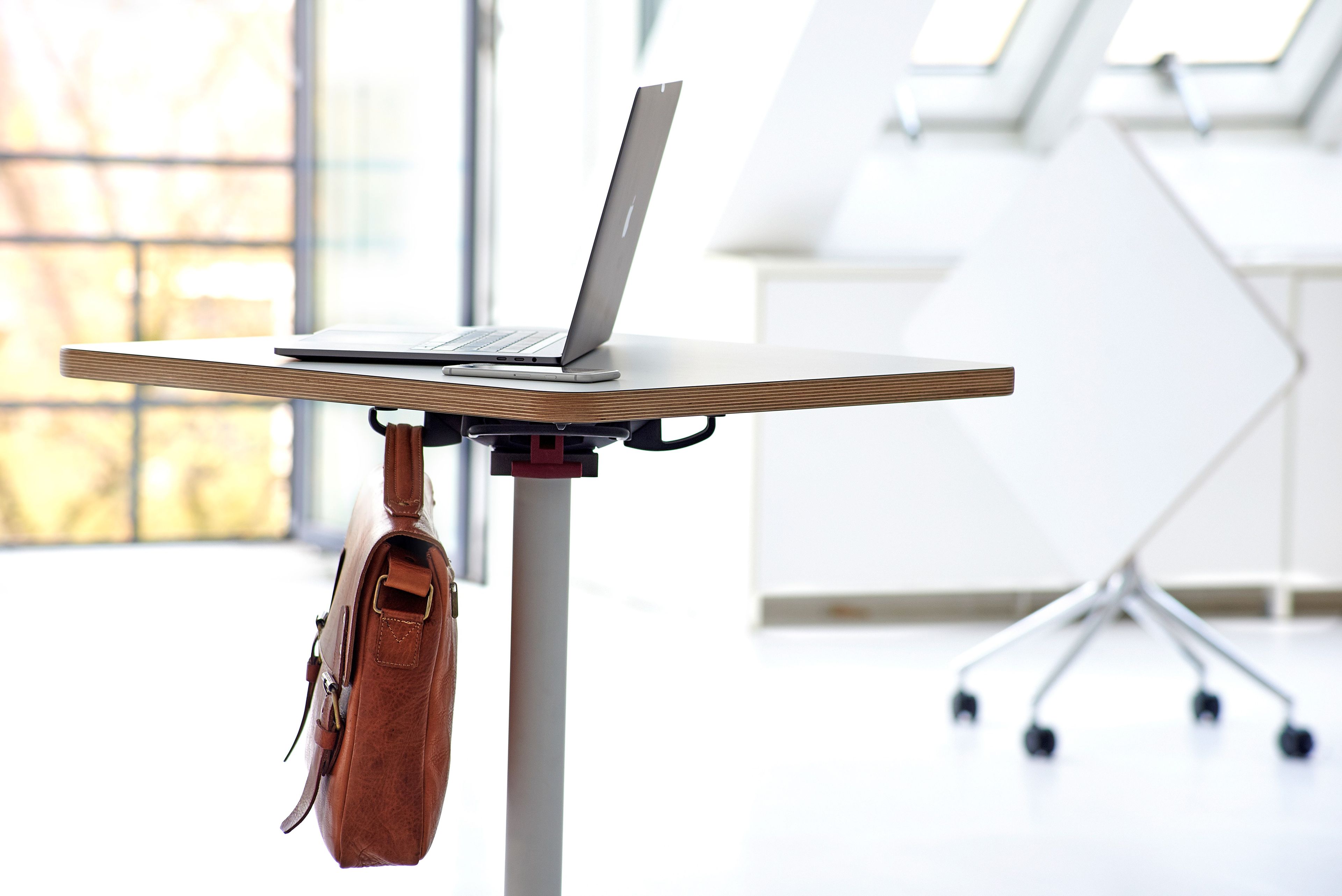 Высокий стол с деревянным откидным верхом Howe AS series ARCH-00061663 - Вид №1