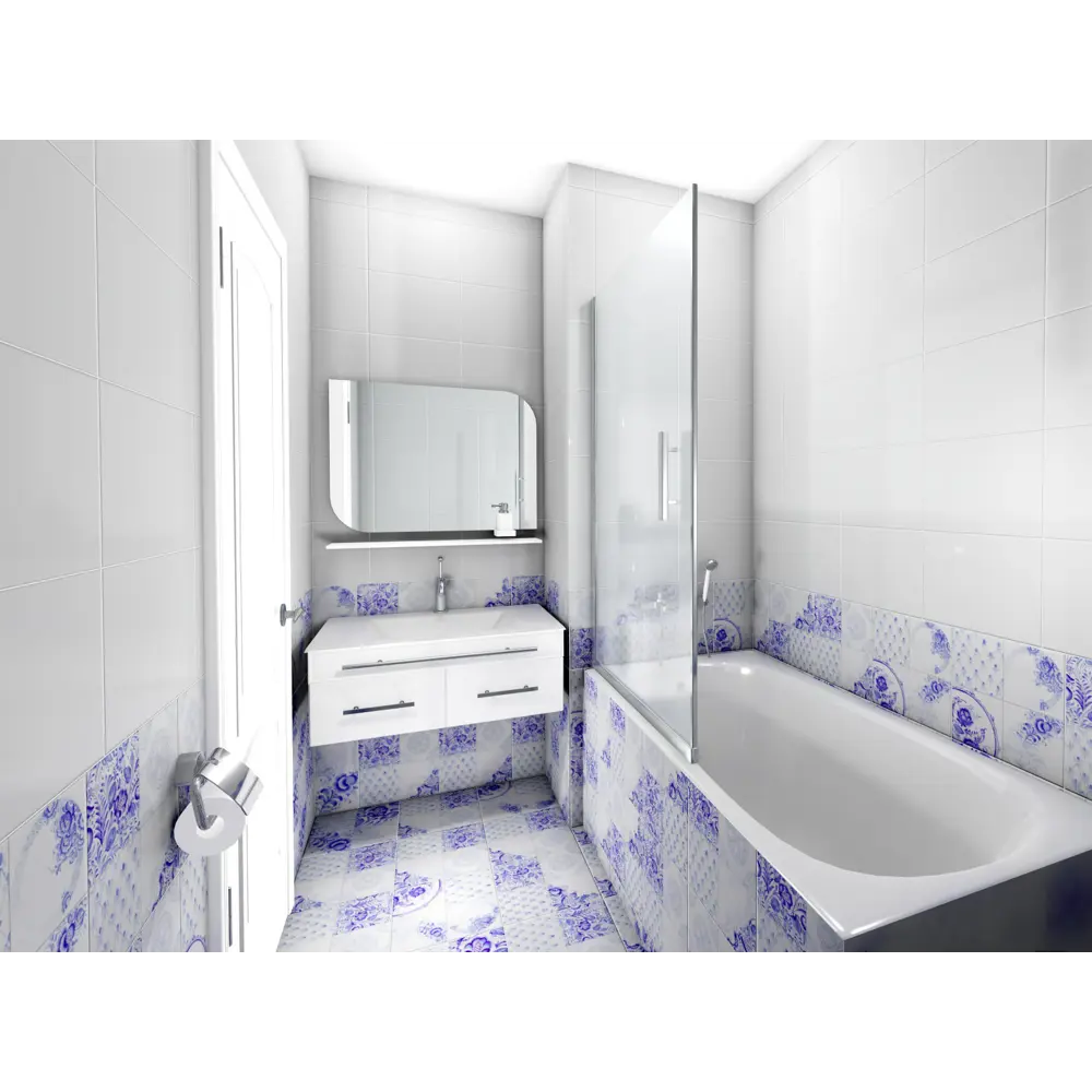 Плитка напольная Gzhelis G 30x30см 1.35 м² разноцветная 82801708 STLM-2057778 Santreyd - Вид №5