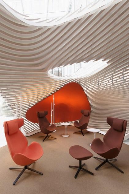 Tacchini 4-спицевое кресло с подголовником Shelter sun-id-1370137 - Вид №7