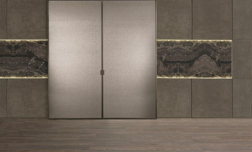 Longhi Кожаные буазери со встроенной подсветкой Aluminiun chic – doors Serie 342 - Вид №10