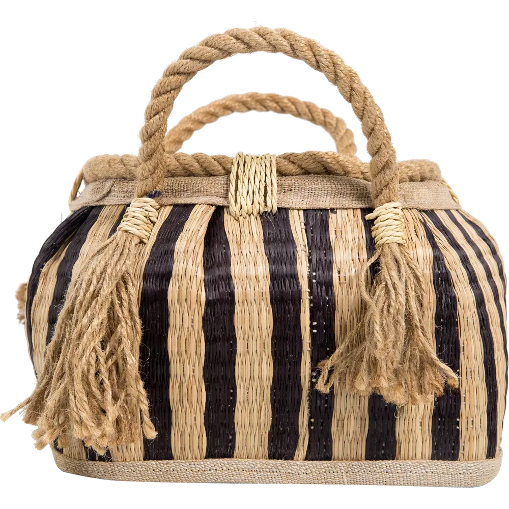 Корзина мягкая Kub HAP8547 21x21x15 см 4.3 л пальмовое волокно STORIDEA STLM-2125362 - Вид №3