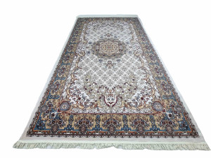 91213691 Ковер прямоугольный 200х400 см полипропилен d728cream цвет кремовый STLM-0519687 MERINOS