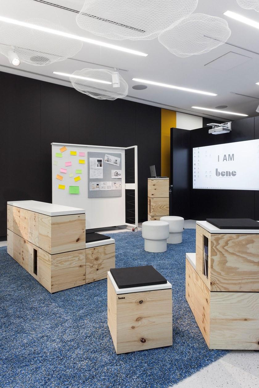 BENE Модульный офисный книжный шкаф Pixel sun-id-1470134 - Вид №2