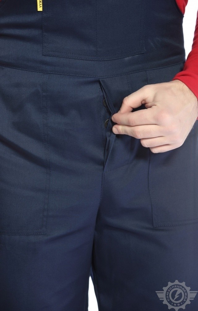 61013 Костюм "Труд-2" темно-синий  Летняя спецодежда  размер 56-58/170-176  - Вид №14