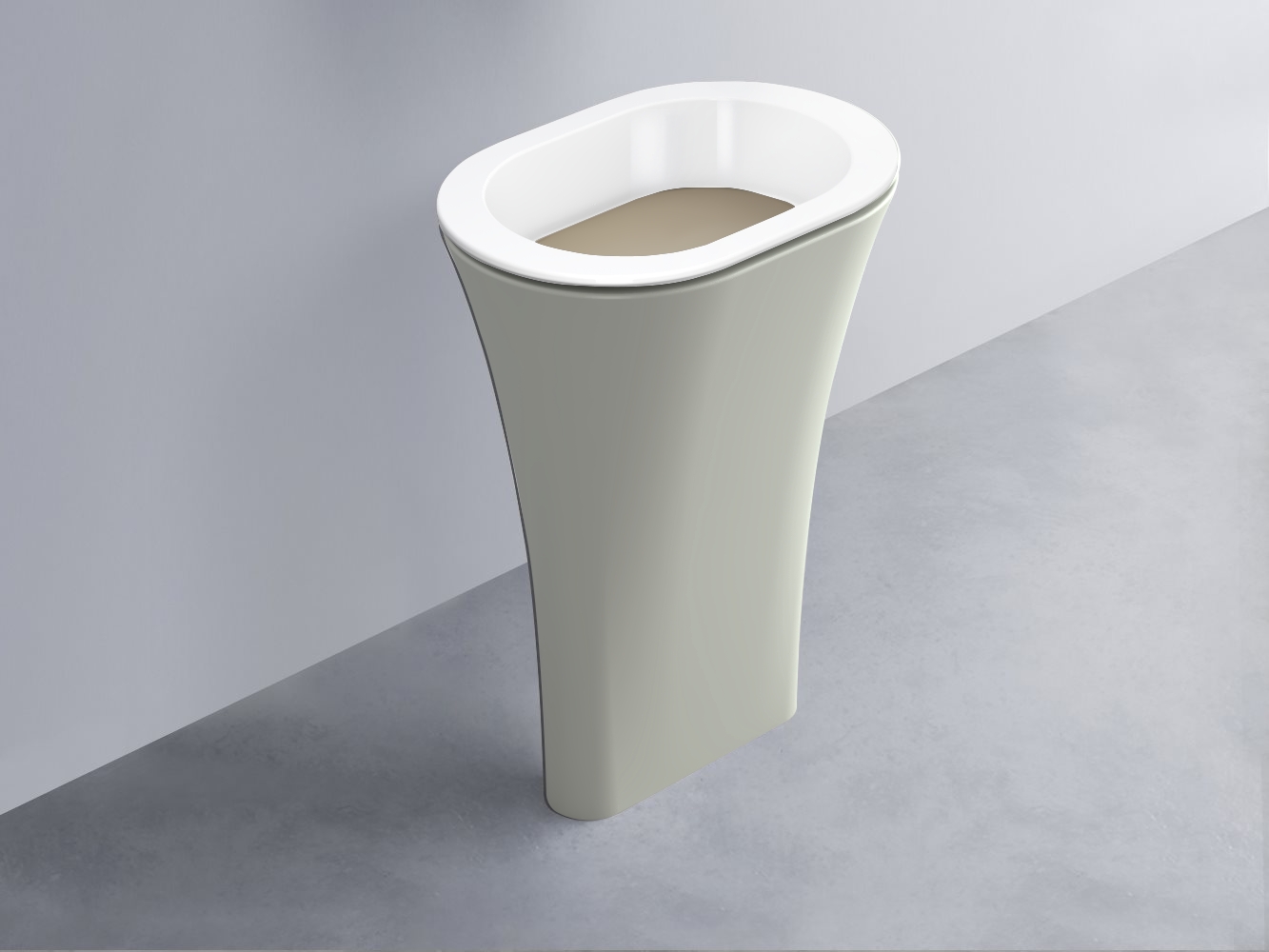 AMLA65-BL+AMPILO-AV+AMCOLO-PM Раковина Amedeo Ovale отдельностоящая cielo Enjoy + Amedeo Ceramica Cielo