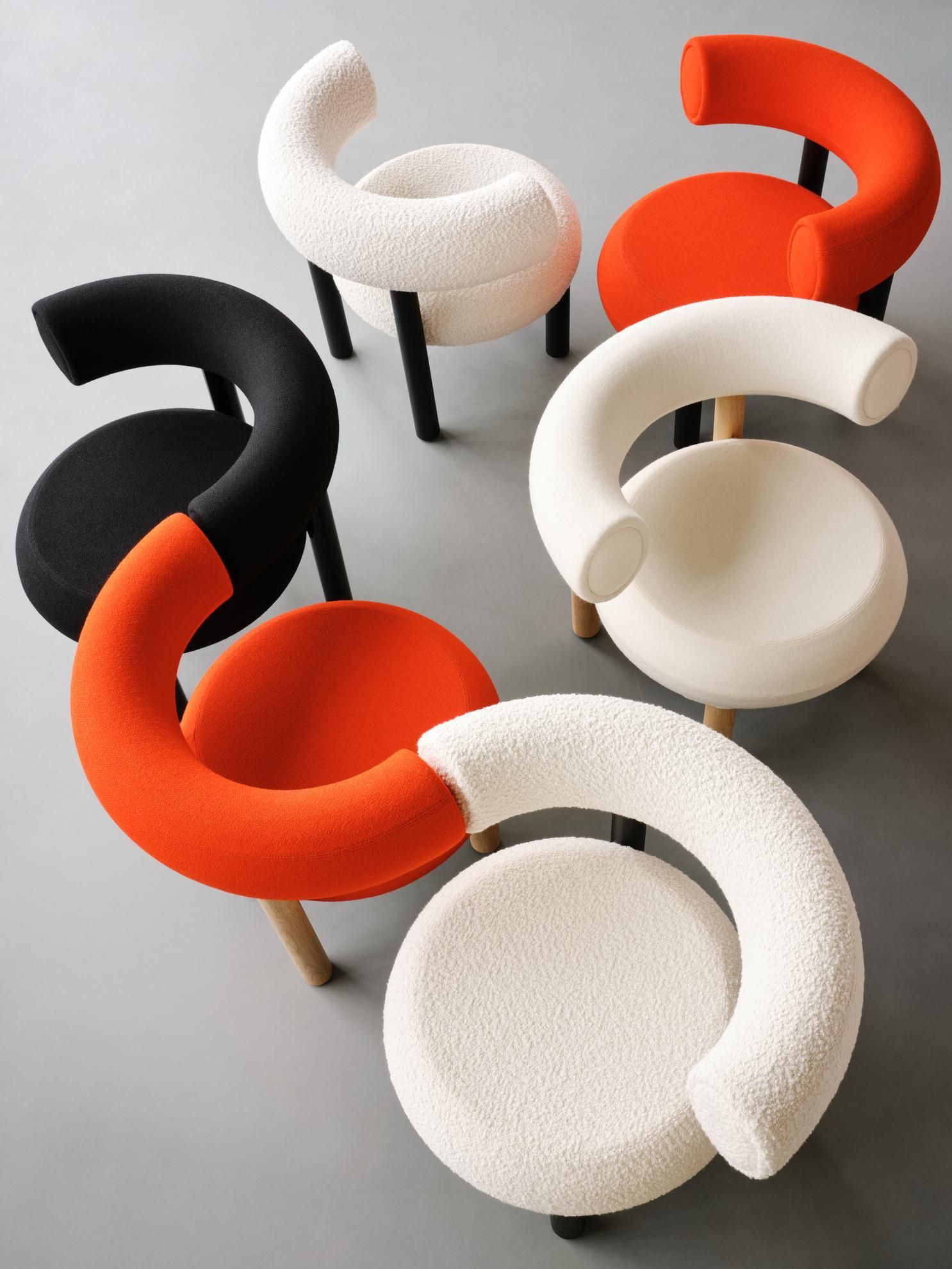 Деревянное кресло с тканевым покрытием Tom Dixon Fat ARCH-00008566 - Вид №13