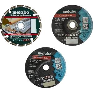 Набор дисков Metabo 626879000 76x10 мм, 3 шт. 88111061 STLM-2096231