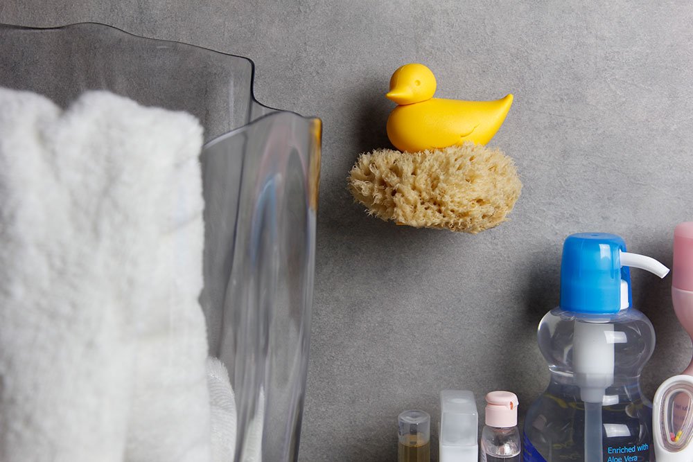 Держатель для губки желтый Duck QUALY  00-3871528 Желтый  - Вид №2