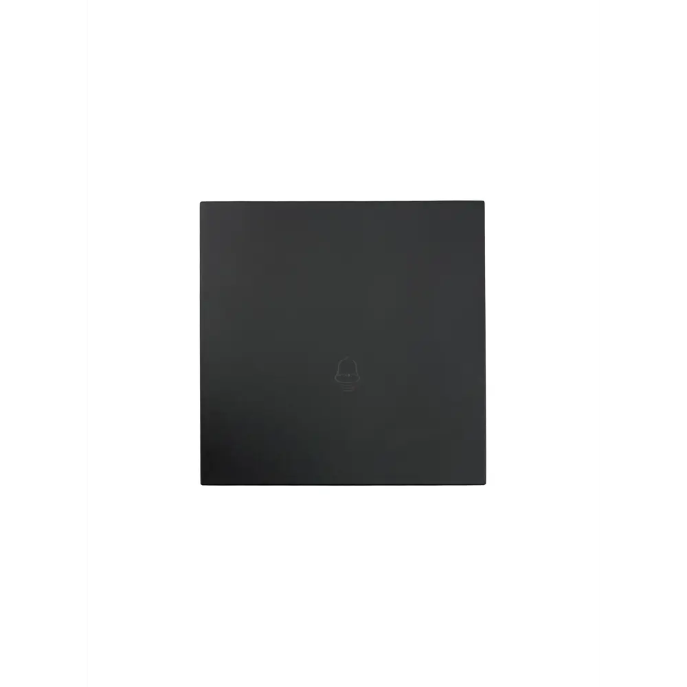 Кнопка дверного звонка LEZARD Zima черный бархат 89398413 STLM-1577090