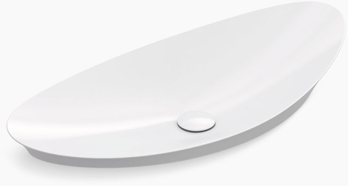 K-20705-N-0 Накладная раковина на столешницу  прямоугольная Kohler 