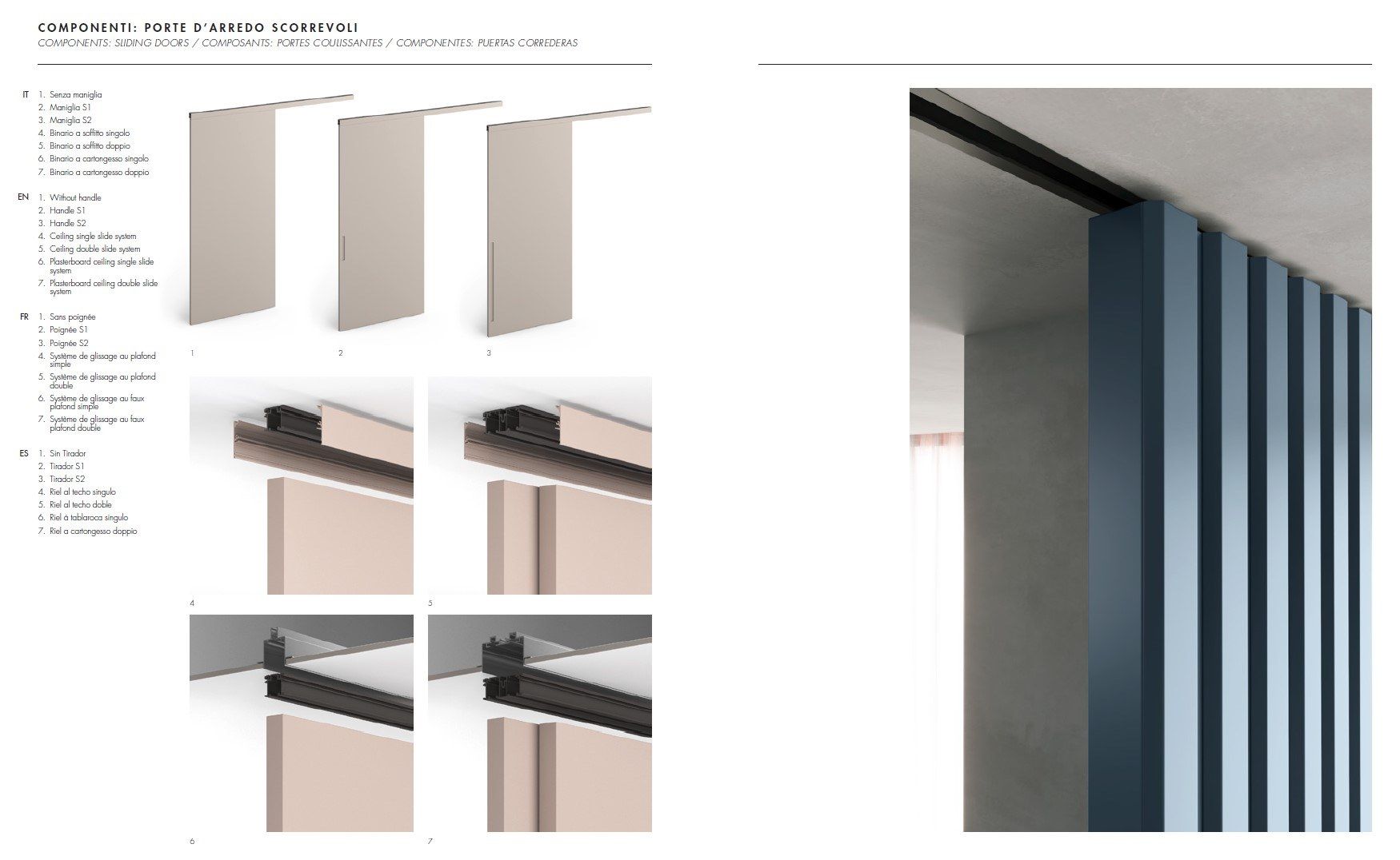 Деревянные раздвижные двери Olivieri дресс-код ARCH-00153010 - Вид №8