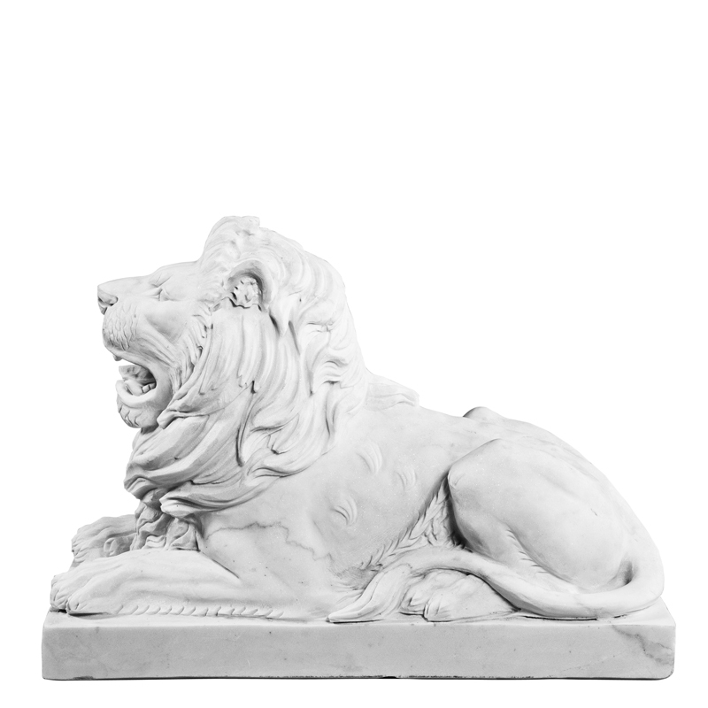 Статуэтки декоративные металлические 2 шт серебряные Lion EICHHOLTZ EICHHOLTZ 062742 Белый  - Вид №1