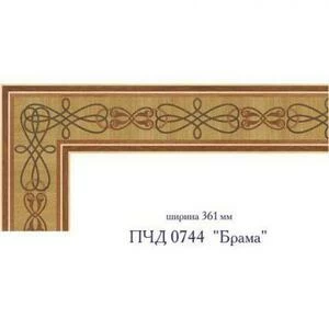 Художественный паркет Da Vinci Паркетный Бордюр 26-079 Орех Европейский (Грецкий) Селект (Гладкая) х мм.