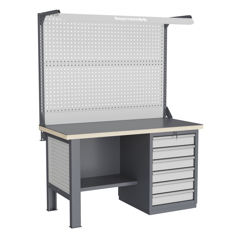 Верстак слесарный FBK 1551.16.3-2F Верстакофф 216167