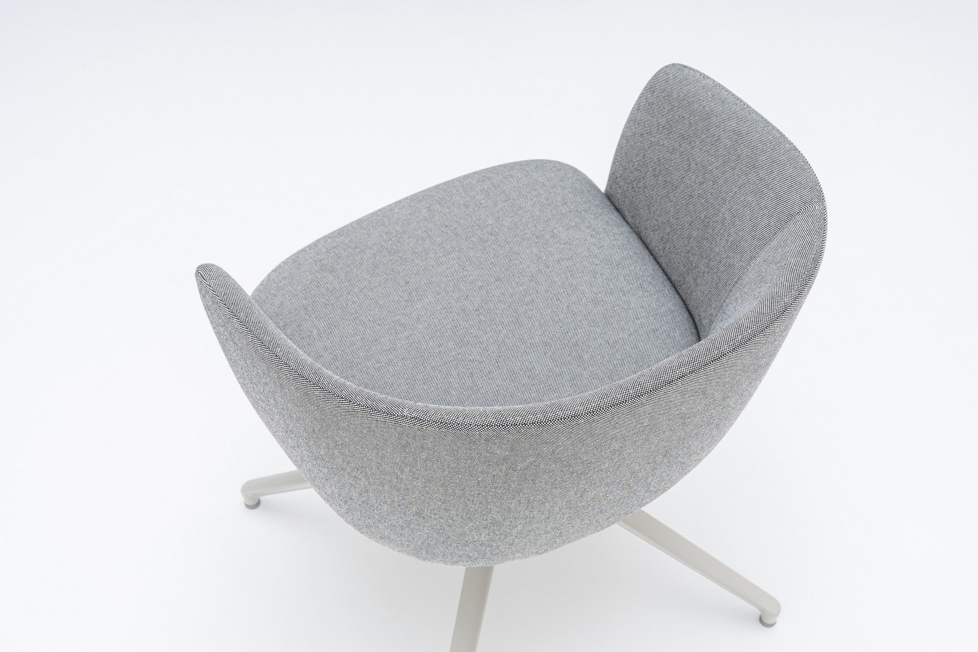 Тканевый поворотный стул с подлокотниками MDD Grace ARCH-00104330 - Вид №2