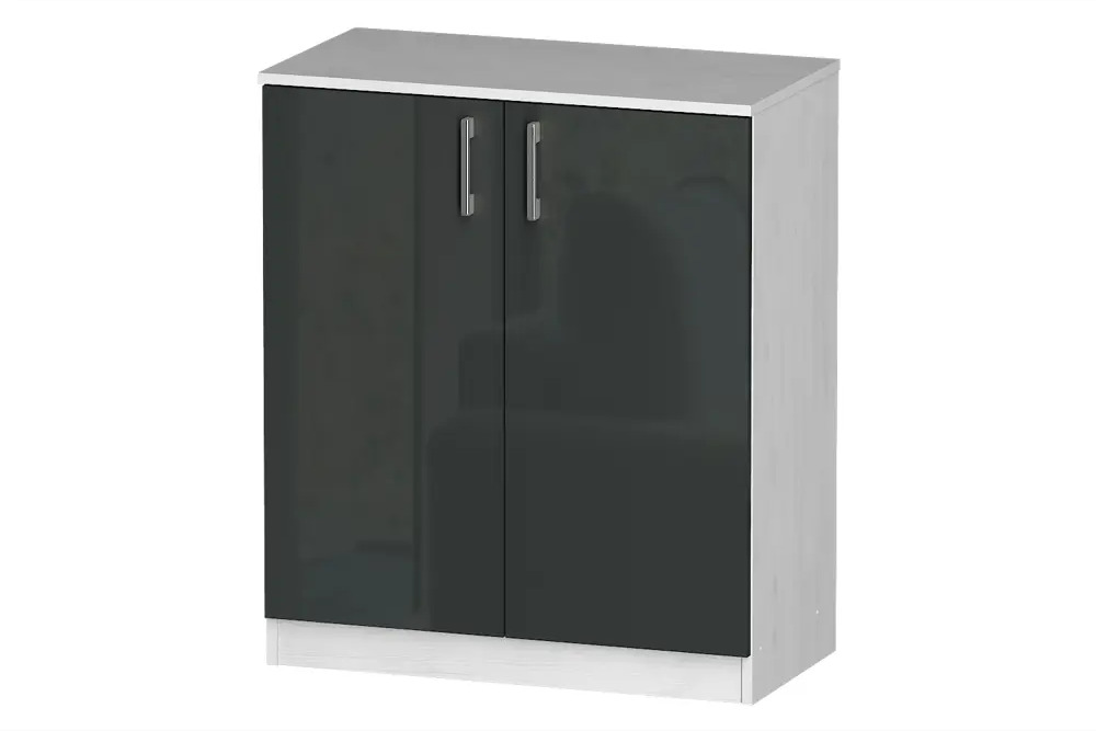 91545914 Комод Furnistyle 10712 2 ящика 80x40x90 см ЛДСП цвет разноцветный STLM-1098306