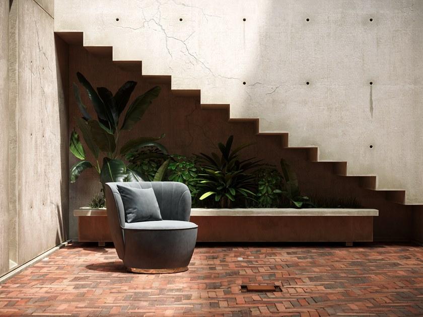 Domkapa Кресло из бархата  Dki16  - Вид №6