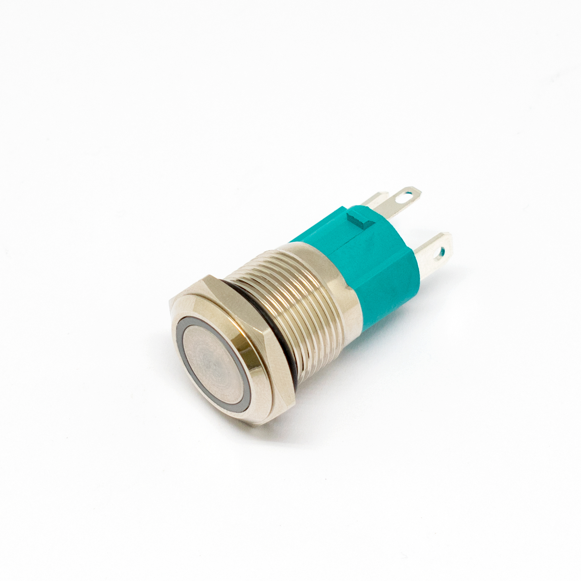88109870 Кнопка металлическая Oxion пайка, цвет серебристый STLM-0076746 Santreyd