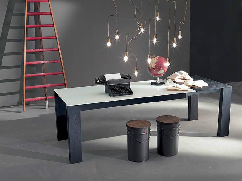 Fimar Раздвижной прямоугольный стеклянный стол sun-id-1458690 - Вид №4