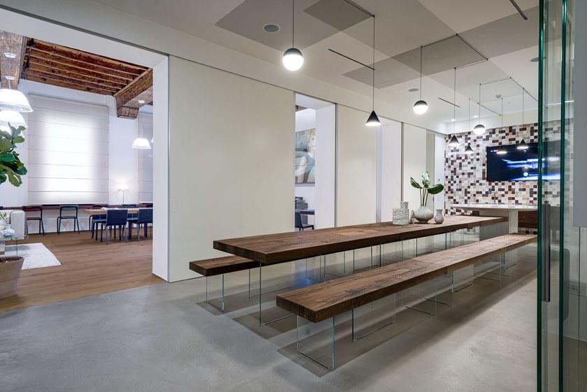 Lago Скамейка из дерева и стекла Air sun-id-1386593 - Вид №2