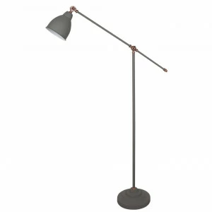 Торшер Arte Lamp Braccio A2054PN-1GY ARTE LAMP ФОНАРЬ 112370 Серый