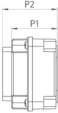 TECO Газовая коробка скрытого монтажа с выпускным патрубком K2 sun-id-1409278 - Вид №1