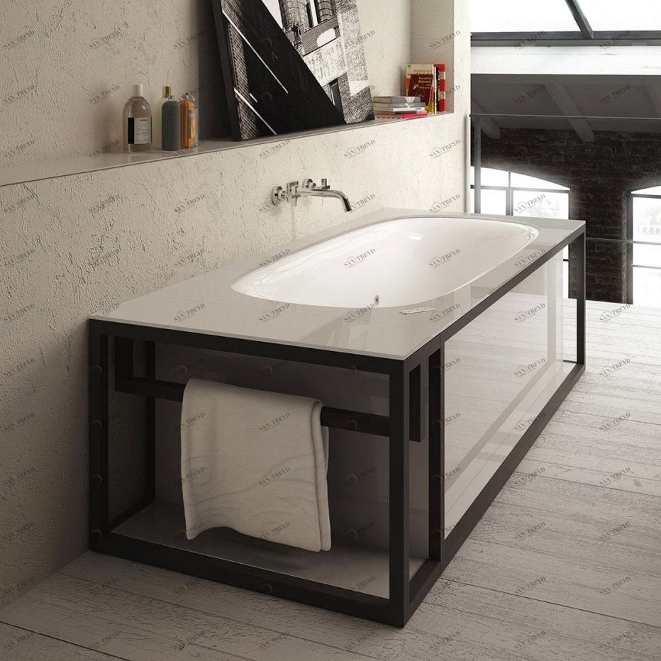 Напольная ванна Naked AirPool Glass1989 MFD00G