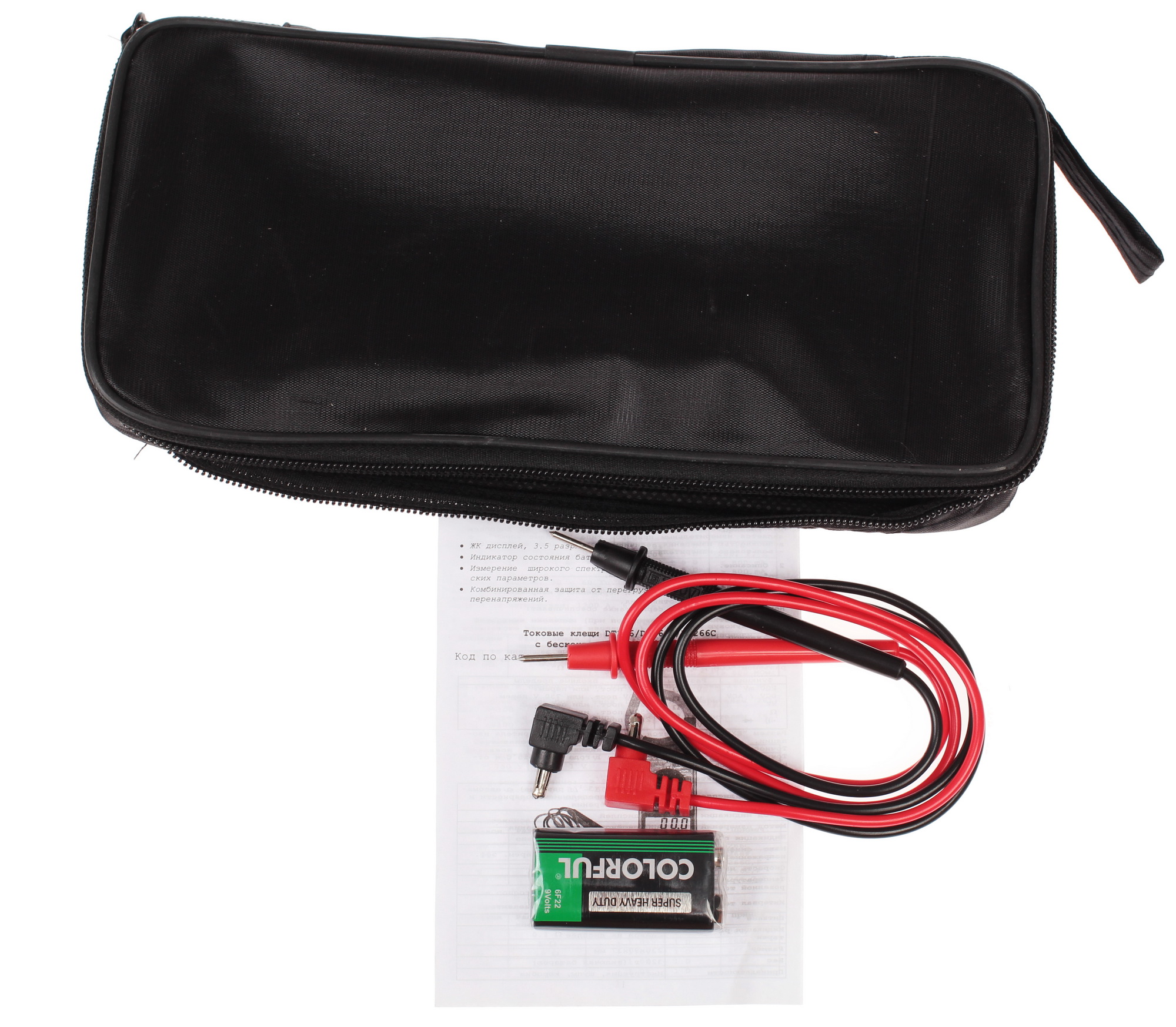 Мультиметр TEK DT 266F 1118124 STDN-0145440 - Вид №7