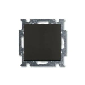 Выключатель ABB BJB Basic 55 Шато 1 клавиша цвет черный 14303061 STLM-2045927