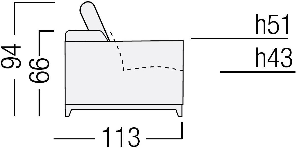 Egoitaliano Диван с шезлонгом sun-id-1358126 - Вид №6