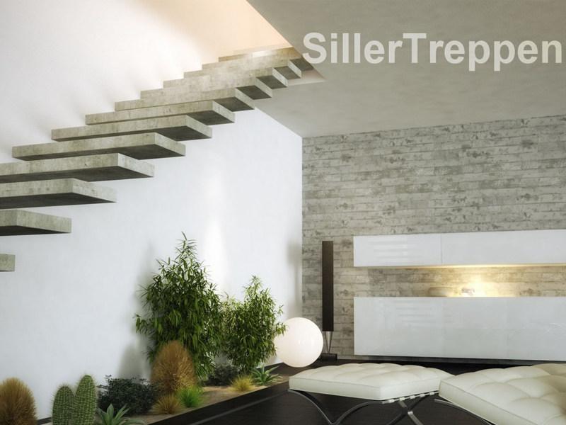 Siller Treppen Открытая лестница из бетона sun-id-1478763 - Вид №4